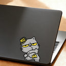 Hip-hop Kitten Stickers-Waterproof Sunproof for Laptop Glass Car Laptop