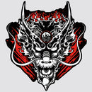 Dragon Logo Dope Stickers Sunproof Self-Adhesive for Laptop Car window Cup