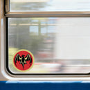 Bat-themed Stickers Waterproof Sunproof Stickers for Kids for Laptop Glass