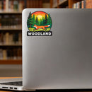 Woodland Fox Vinyl Sticker Forest Wildlife Decor Decal for cars Laptops Coolers