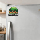 Forest Run Deer Vinyl Sticker Wildlife Decor Decal for Laptops Cars water cup