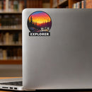 Explorer Wolf Pack Vinyl Sticker Forest Wildlife Decor Decal for Laptops Cars