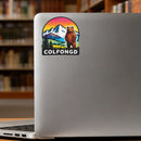 Bear Vinyl Sticker Mountain Wildlife Decor Decal for Laptops cars water cup