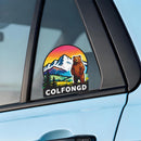 Bear Vinyl Sticker Mountain Wildlife Decor Decal for Laptops cars water cup