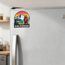 Bear Vinyl Sticker Mountain Wildlife Decor Decal for Laptops cars water cup