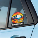 Adventure Wolf  Sticker Mountain Autumn Wildlife Decor Decal for Laptops cars