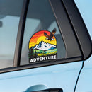 Adventure Eagle Vinyl Sticker Mountain Sunset Decor Decal for Laptops Cars