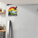 Adventure Eagle Vinyl Sticker Mountain Sunset Decor Decal for Laptops Cars