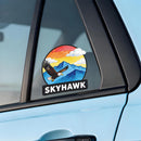Skyhawk Eagle Vinyl Sticker Mountain Cloud Decor Decal for Laptops Cars suitcase