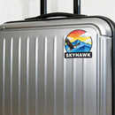 Skyhawk Eagle Vinyl Sticker Mountain Cloud Decor Decal for Laptops Cars suitcase