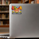 Custom Forest Spirit Fox Sticker Autumn Forest Decor Decal for Laptops Cars