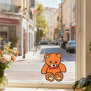 Sad Little Bear Sticker Sunproof Waterproof for Luggage Window Laptop and so on