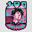 Hesitant Boy Sticker No bubbles Personalized for Window Luggage Phone case