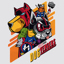 Puppy Avengers League Sticker Personalized Customizable for Laptop Phone case