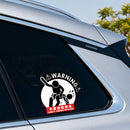 Don't touch my car Sticker Waterproof Sunproof for Car Window and so on