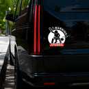 Don't touch my car Sticker Waterproof Sunproof for Car Window and so on