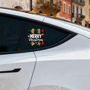 Merry Christmas Graffiti Sticker Self-adhesive Customizable for Glass Thermos