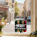 Merry Christmas Graffiti Sticker Self-adhesive Customizable for Glass Thermos