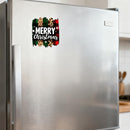 Merry Christmas Graffiti Sticker Self-adhesive Customizable for Glass Thermos
