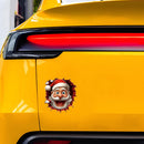 Hilarious Santa Claus Sticker Customizable for Suitcase Car window Tumbler