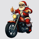 Super Cool Santa Claus Sticker Waterproof Personalized for Window Luggage