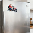 Western Cowboy Santa Claus Sticker Personalized for Window Wall Luggage