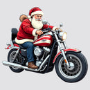 Western Cowboy Santa Claus Sticker Personalized for Window Wall Luggage