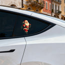 Cheerful Santa Claus Sticker Customizable Personalized for Tumbler Window
