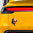 Cheerful Santa Claus Sticker Customizable Personalized for Tumbler Window