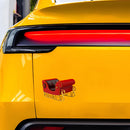 Christmas racing car Sticker Waterproof Personalized for Window Wall Phone case