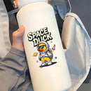 Space Duck Vinyl Sticker Cool Astronaut Decal for cars Laptop Water Bottle Cars