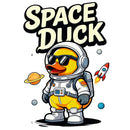 Space Duck Vinyl Sticker Cool Astronaut Decal for cars Laptop Water Bottle Cars