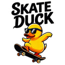Skate Duck Vinyl Sticker Cool Skateboard Decal for Laptop Water Bottle Cars
