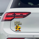 Duck Fighter Vinyl Sticker Cool Muscle Decal for Laptop Phone Bottle Cars