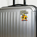 Duck Fighter Vinyl Sticker Cool Muscle Decal for Laptop Phone Bottle Cars