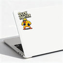Duck Fighter Vinyl Sticker Cool Muscle Decal for Laptop Phone Bottle Cars