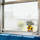 Duck Fighter Vinyl Sticker Cool Muscle Decal for Laptop Phone Bottle Cars