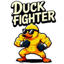 Duck Fighter Vinyl Sticker Cool Muscle Decal for Laptop Phone Bottle Cars