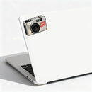 Snap Happy Camera Vinyl Sticker Cool Retro Decal for Laptop Phone Bottle