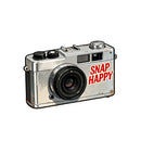 Snap Happy Camera Vinyl Sticker Cool Retro Decal for Laptop Phone Bottle