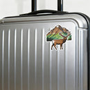 Deer Mountain Vinyl Sticker Cool Outdoor Decal for Laptop Car Bottle Cars