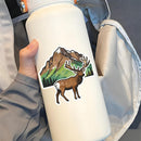 Deer Mountain Vinyl Sticker Cool Outdoor Decal for Laptop Car Bottle Cars