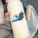 Wave Palm Tree Vinyl Sticker Cool Beach Decal for Laptop Skateboard Bottle Cars