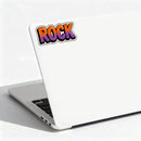 ROCK Letter Vinyl Sticker Cool Retro Decal for Car Laptop Phone Bottle