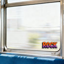 ROCK Letter Vinyl Sticker Cool Retro Decal for Car Laptop Phone Bottle