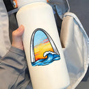 Arch Wave Vinyl Sticker Cool Sunset Decal for Laptop Water Bottle Skateboard