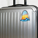 Arch Wave Vinyl Sticker Cool Sunset Decal for Laptop Water Bottle Skateboard