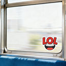 LOL Emoji Vinyl Sticker Cool Funny Decal for Laptop Cars Water Bottle