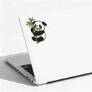 Bamboo Panda Vinyl Sticker Cute Decal for Laptop Water Bottle Cars