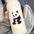 Smiling Panda Vinyl Sticker Cute Decal for Laptop Water Bottle Cars